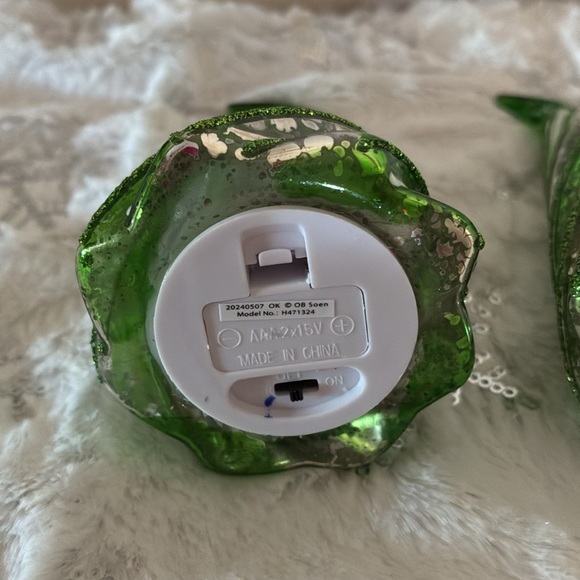 S/3 Illuminated Candy Cane Mercury Glass Trees by Valerie - Picture 5 of 8